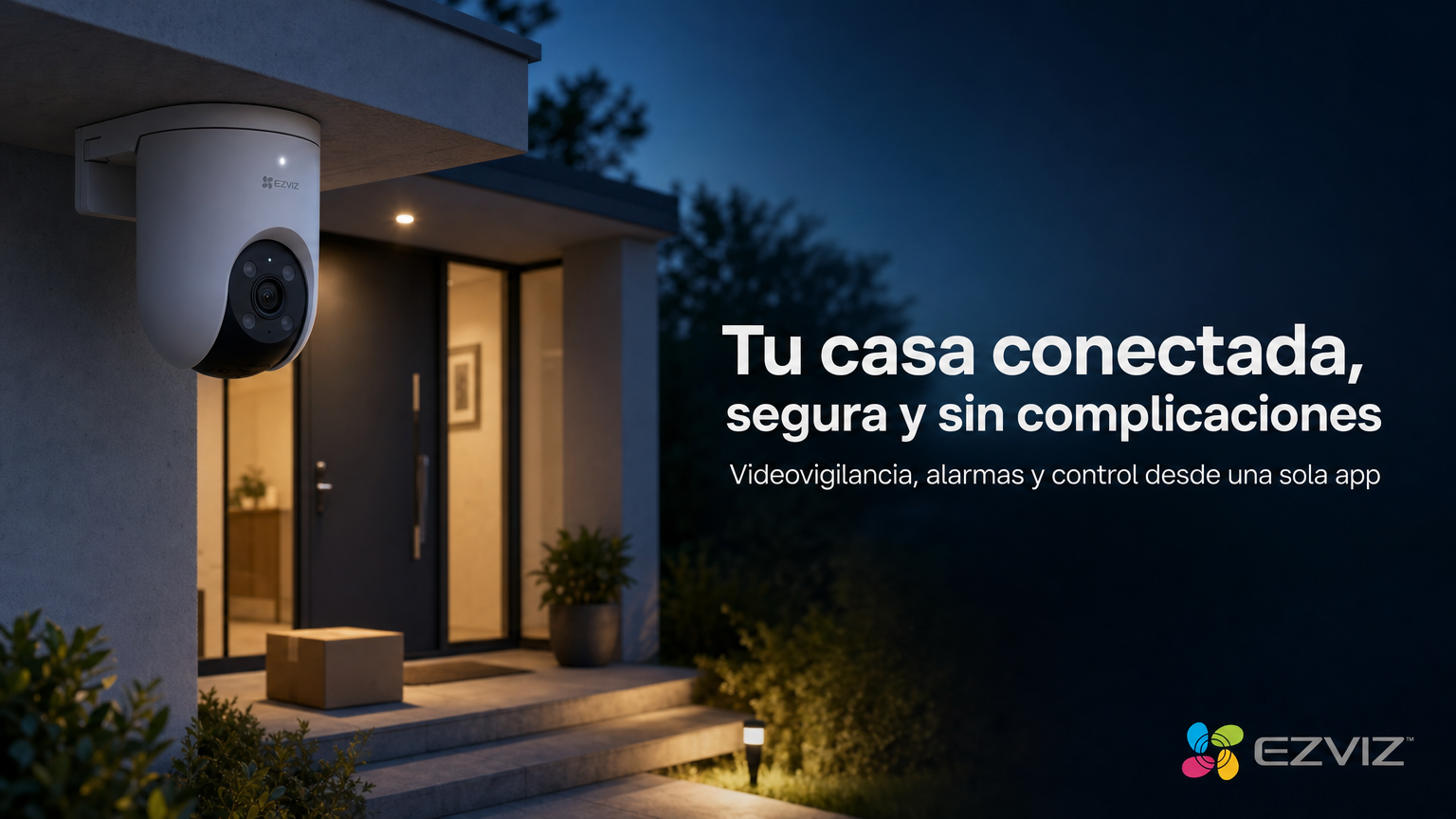 Tu casa conectada, segura y sin complicaciones